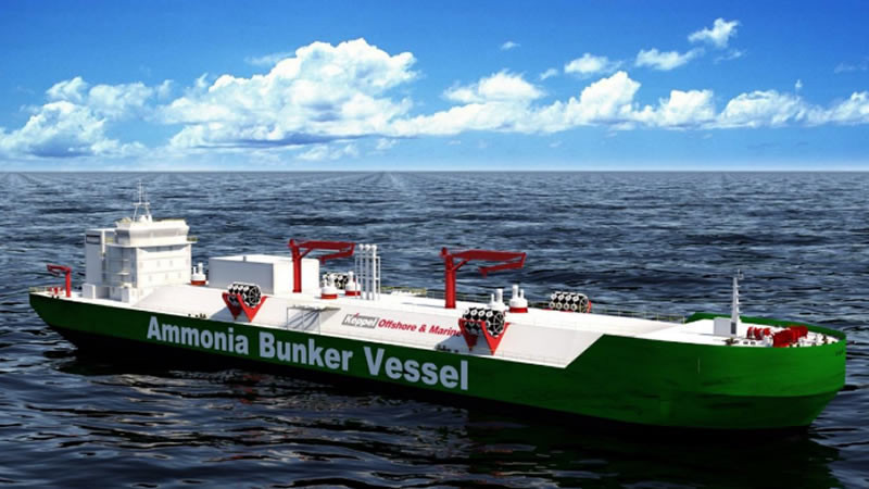 Bunkering ammonia not so dangerous after all?