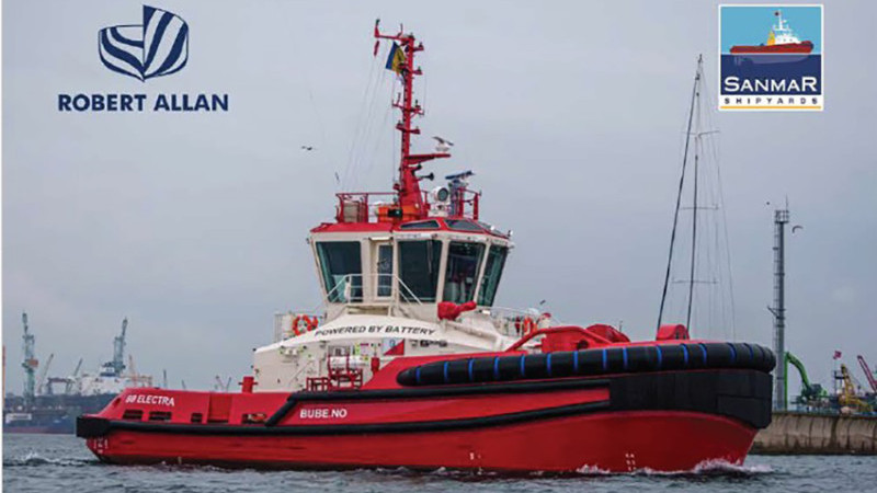 SANMAR delivers its 300th tugboat built to Robert Allan Ltd design