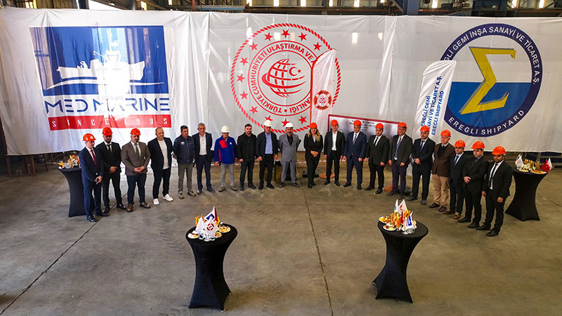 A symbol of strength and safety at sea: Eregli Shipyard