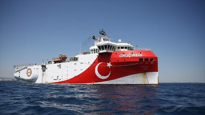 Oruç Reis Sets Course for Turkey After Completing First Overseas Mission