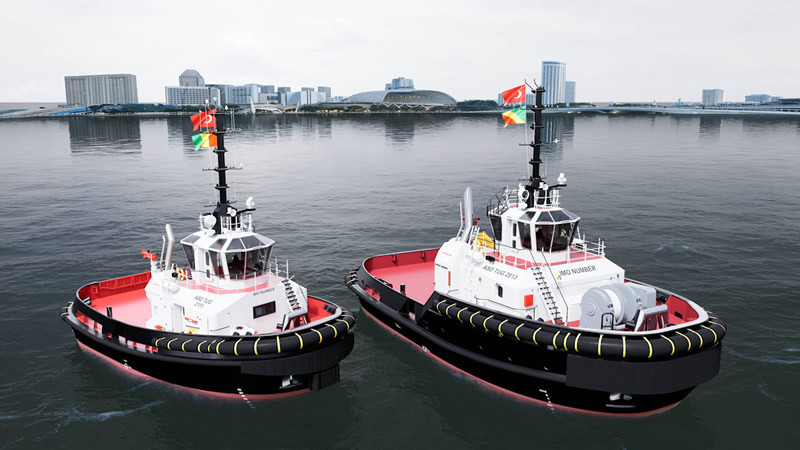 Damen signs with Albayrak Group for delivery  of ASD Tug 2111 and ASD Tug 2813