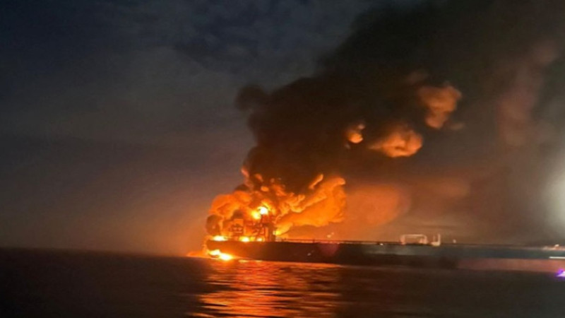 Three Ships Attacked by Drones in the Black Sea