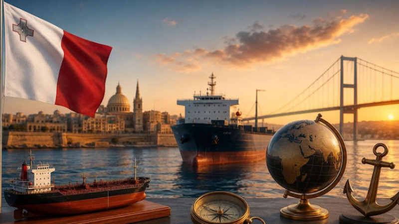 Malta Flag to Be Examined in Istanbul from All Angles