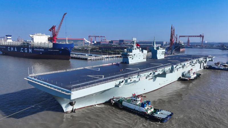 China Tests New Amphibious Assault Ship