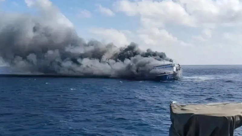 Ferry Fire in Indonesia: 5 Dead, 41 Missing