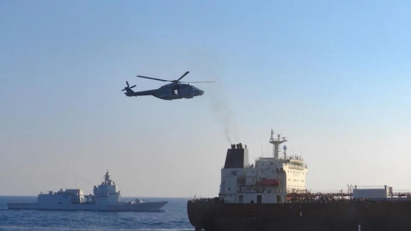 Shadow Fleet Operation in the Mediterranean