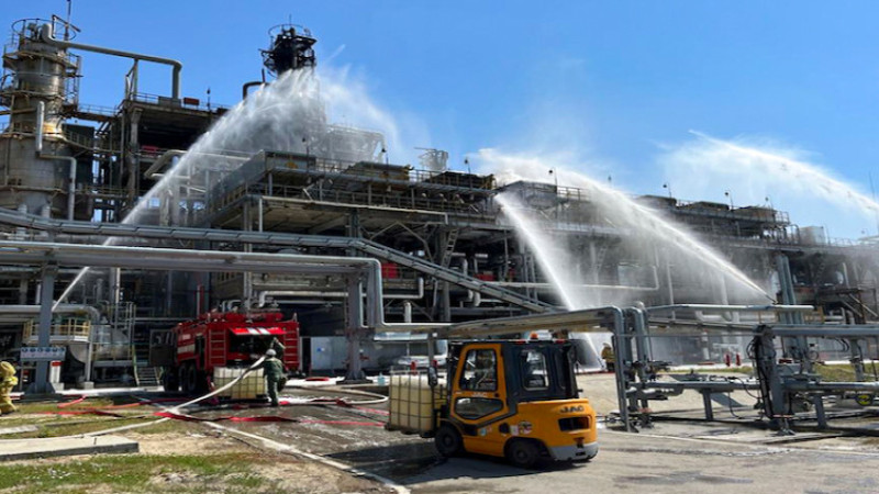 Ukraine attacks two oil refineries in Russia