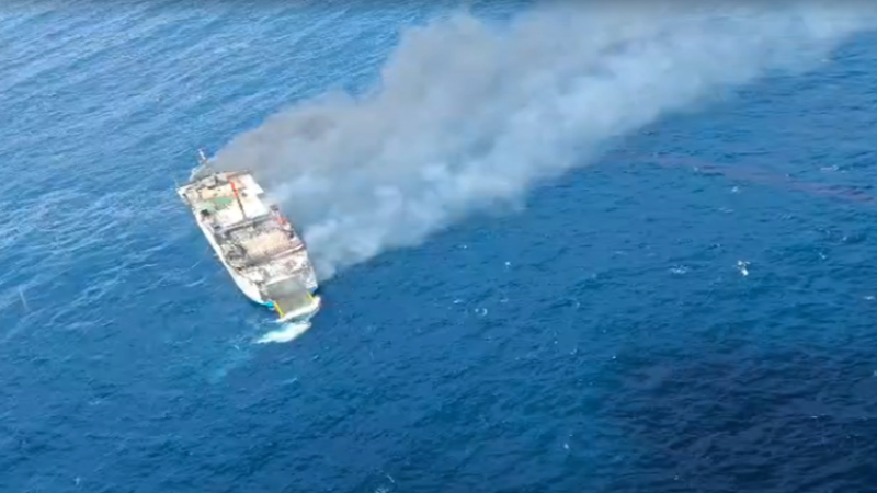 Tourist Ferry Catches Fire in Indonesia: 1 Dead