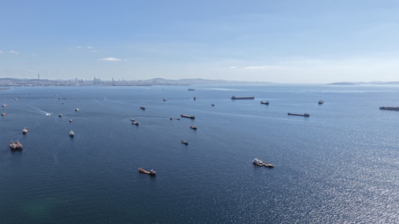 Risk of Attacks in the Black Sea: Vessels Waiting in Istanbul